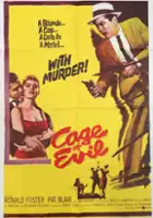 plakat filmu Cage of Evil