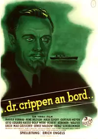 Plakat filmu Dr. Crippen an Bord