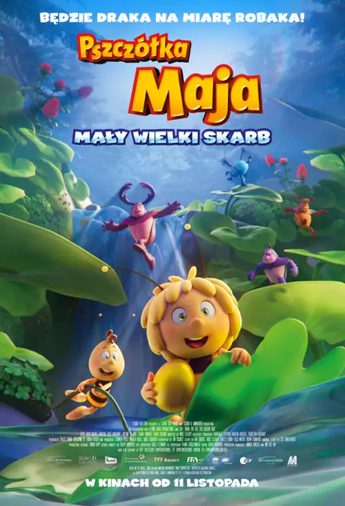 plakat filmu Pszczółka Maja: Mały wielki skarb