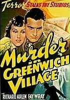 plakat filmu Murder in Greenwich Village