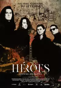 Plakat filmu Héroes: Cisza i rock and roll