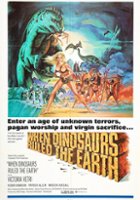 plakat filmu Gdy dinozaury władały światem