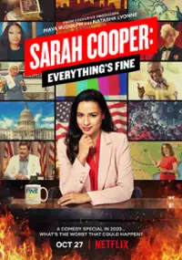 Plakat programu TV Sarah Cooper: Everything's Fine