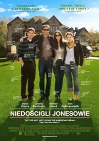 Plakat filmu Niedościgli Jonesowie 