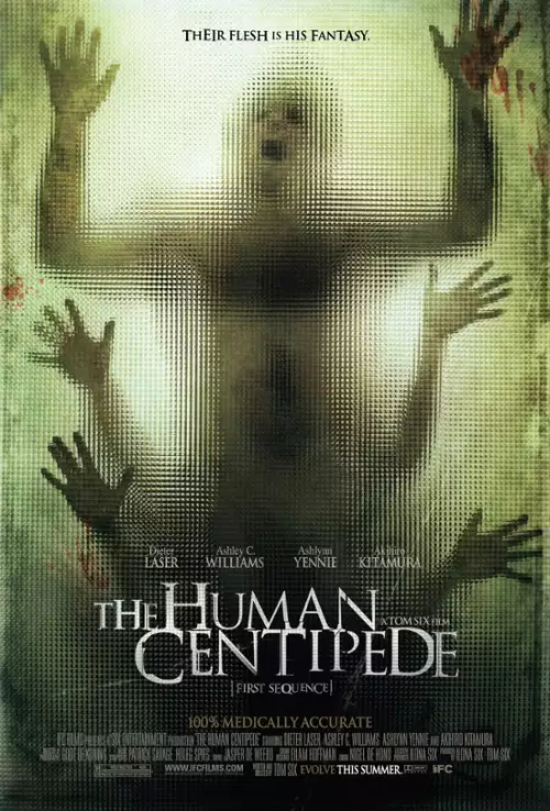 plakat filmu Ludzka stonoga