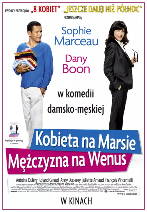 plakat filmu Kobieta na Marsie, mężczyzna na Wenus