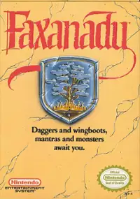 Plakat gry Faxanadu