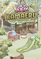 plakat gry Kamaeru: A Frog Refuge