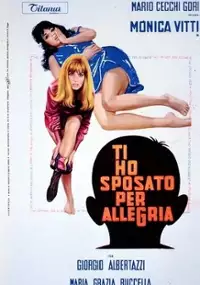 Plakat filmu Ożeniłem się z tobą dla zabawy