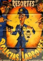plakat filmu Policías y ladrones