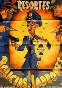 Plakat filmu Policías y ladrones
