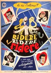Plakat filmu Ridere! Ridere! Ridere!