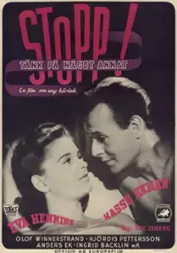 Plakat filmu Stopp! Tänk pa nagot annat