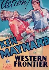 Plakat filmu Western Frontier