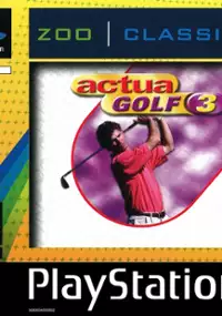 Plakat gry Actua Golf 3