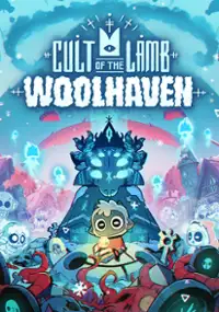 Plakat gry Cult of the Lamb: Woolhaven