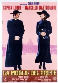Plakat filmu Żona księdza