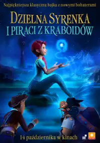 Plakat filmu Dzielna syrenka i Piraci z Kraboidów