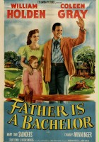 plakat filmu Father Is a Bachelor