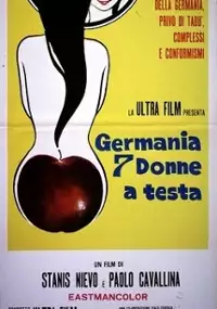 Plakat filmu Germania sette donne a testa