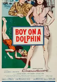 Plakat filmu Chłopiec na delfinie