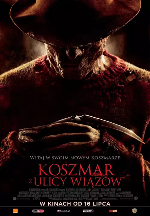 plakat filmu Koszmar z ulicy Wiązów