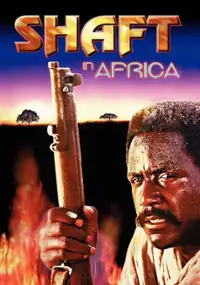 Plakat filmu Shaft w Afryce