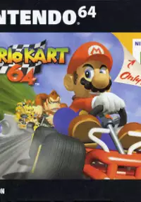 Plakat gry Mario Kart 64