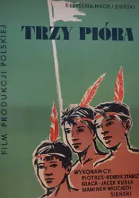 Plakat filmu Trzy pióra