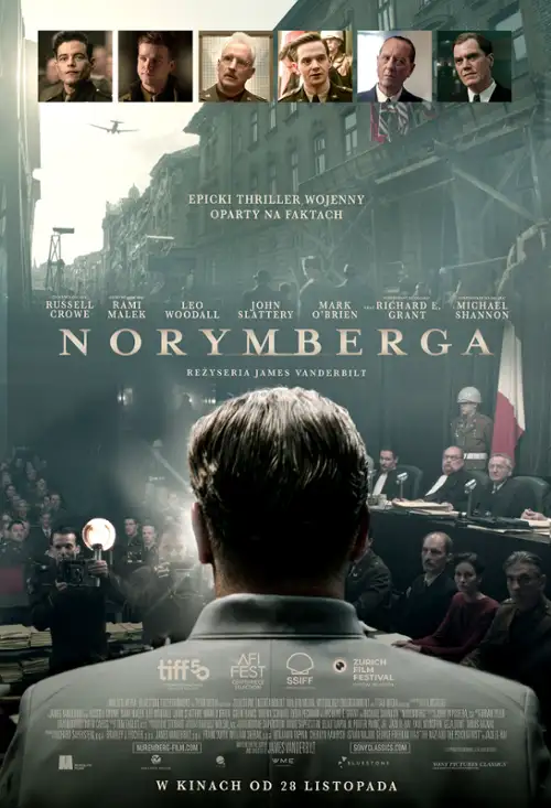 plakat filmu Norymberga