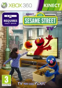 Plakat gry Kinect Sesame Street TV