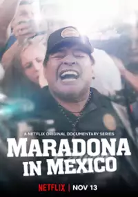 Plakat serialu Maradona w Meksyku