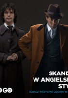 plakat filmu Skandal w angielskim stylu