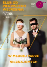 Plakat programu TV Ślub od pierwszego wejrzenia
