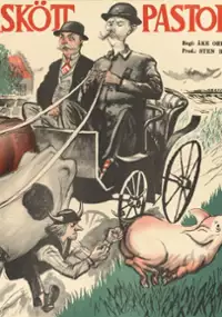 Plakat filmu Ett Svårskött pastorat