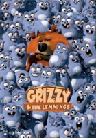 plakat filmu Grizzy i lemingi