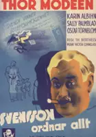 plakat filmu Svensson ordnar allt!