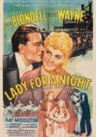 plakat filmu Lady for a Night