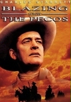 plakat filmu Blazing Across the Pecos