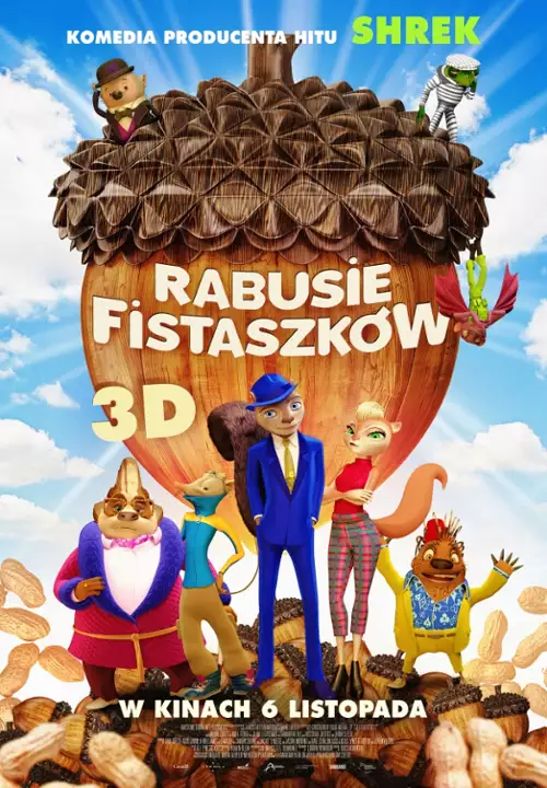 plakat filmu Rabusie fistaszków