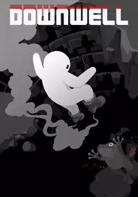 Plakat gry Downwell
