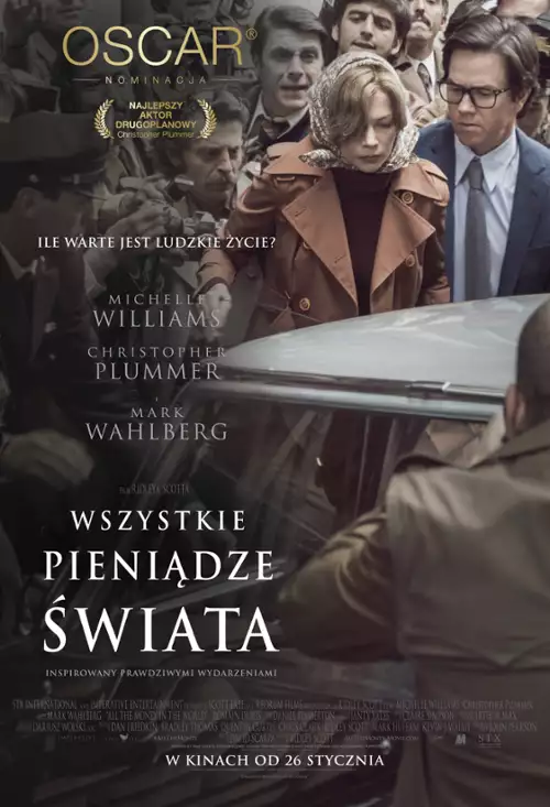 plakat filmu Wszystkie pieniądze świata