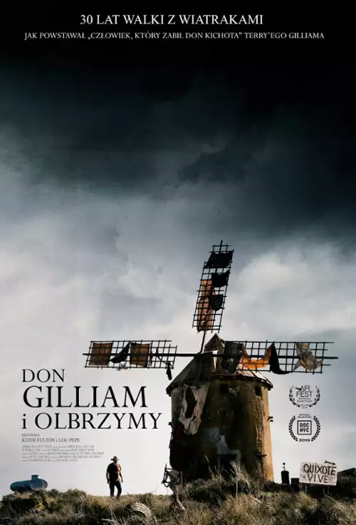plakat filmu Don Gilliam i olbrzymy
