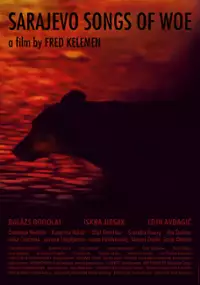 Plakat filmu Sarajewa pieśni o nieszczęściu