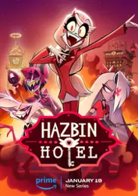 Plakat serialu Hazbin Hotel