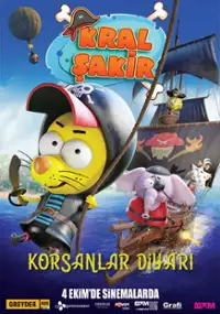 Plakat filmu Kral Şakir: Korsanlar Diyarı