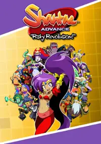 Plakat gry Shantae Advance: Risky Revolution