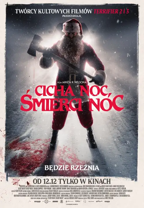 plakat filmu Cicha noc, śmierci noc