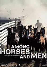 Plakat filmu Wśród koni i ludzi
