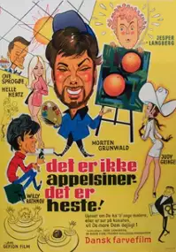 Plakat filmu Det er ikke appelsiner, det er heste
